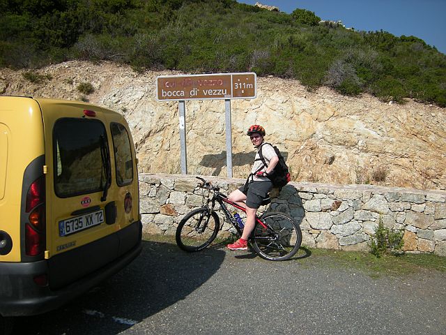 DSCN6627.JPG - "Bocca di Vezzu" höchster Punkt unserer Biketour