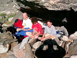 20030803 klettern Grimsel mit Cordula